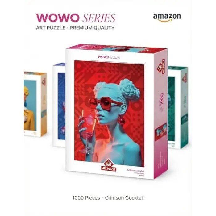 Crimson Kokteyl 1000 Parça Yapboz