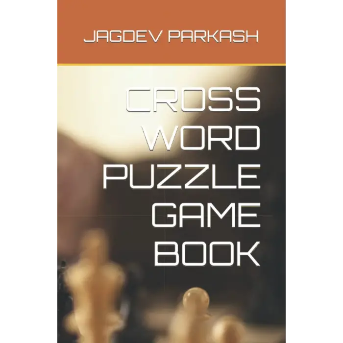 Cross Word Puzzle Game Book