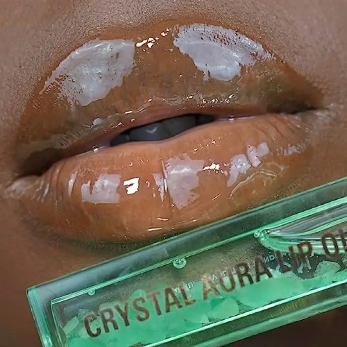 Crystal Aura Dudak Yağı Aventurine
