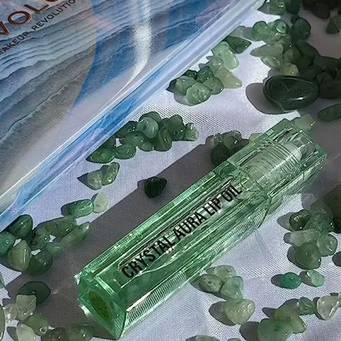 Crystal Aura Dudak Yağı Aventurine