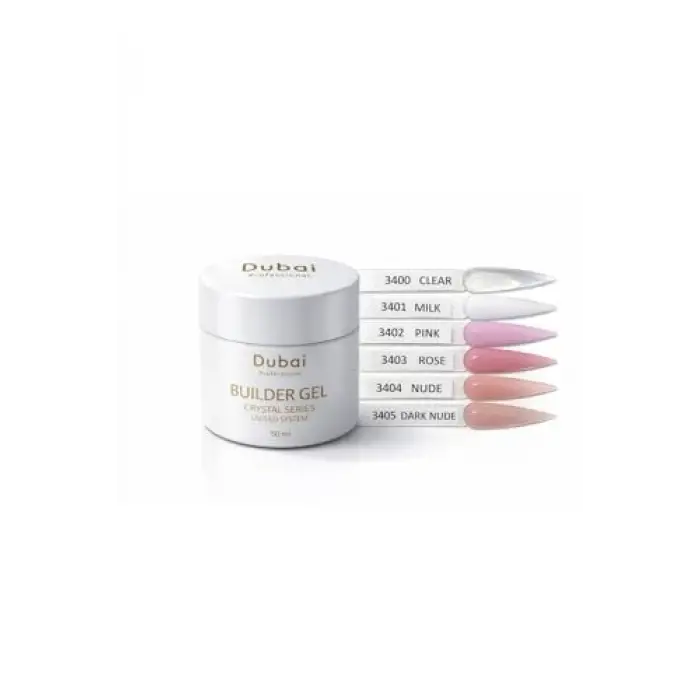 Crystal Series 3402 Pink pembe builder gel 50 ml