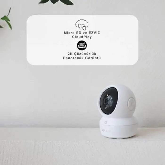 CS-H6C+ - 4MP 360° PT Hareketli Kamera (H.265) CS-H6C+