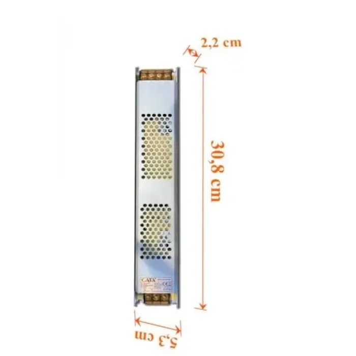 CT-2677 21 Amper Klemensli Slim Şerit LED Trafosu