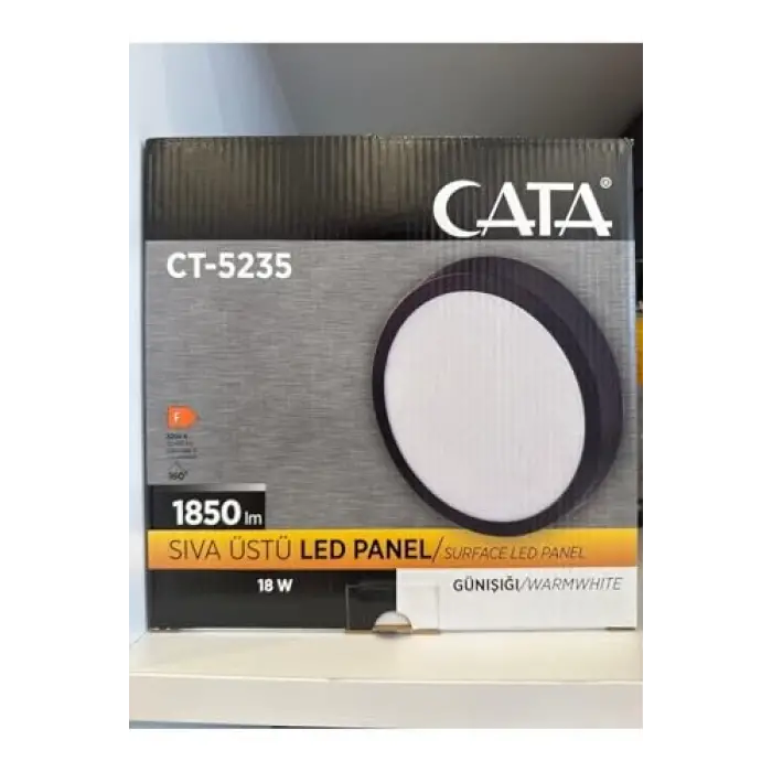Ct-5235 Sıva Üstü Led Panel 18w Günışığı