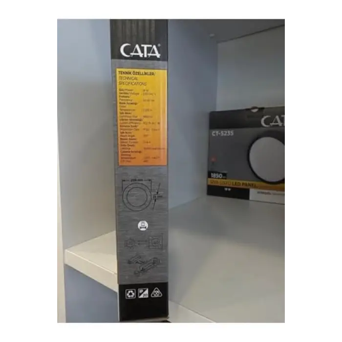 Ct-5235 Sıva Üstü Led Panel 18w Günışığı