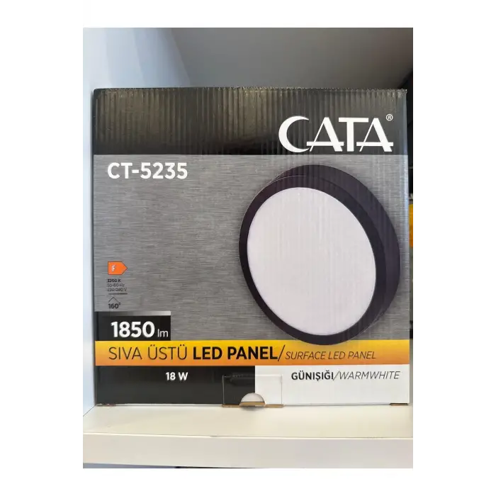 Ct-5235 Sıva Üstü Led Panel 18w Günışığı