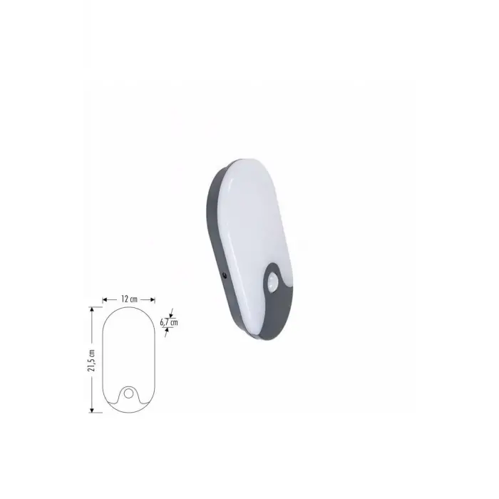 Ct-7093 Sensörlü Dekoratif LED Aplik, 12 W