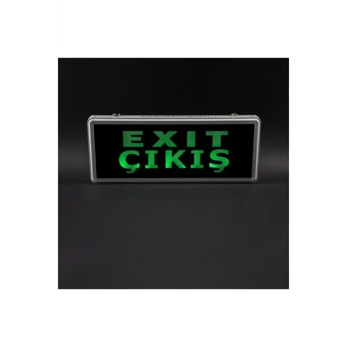 Ct-9175 Ledli Exit Armatür (3 Saat Şarjlı)