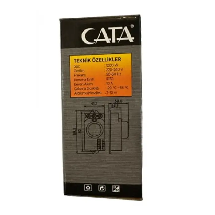 CT-9185 1200W 360 Derece Radar Sensör CATAAVARSON1054