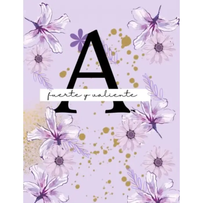 Cuaderno Con Inıcıal A