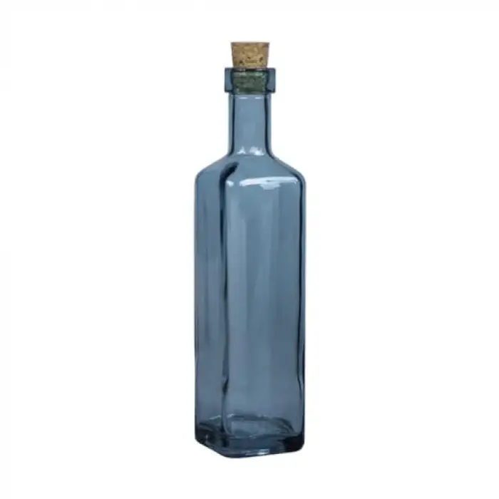 Cuadrada Yağ Şişesi 400 Ml Mavi
