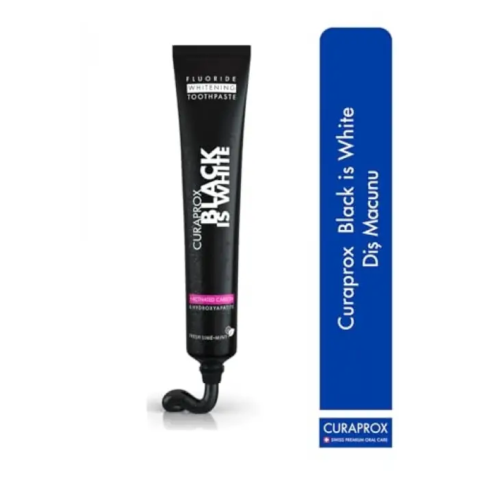 Curaprox Black is White Diş Macunu 10ml