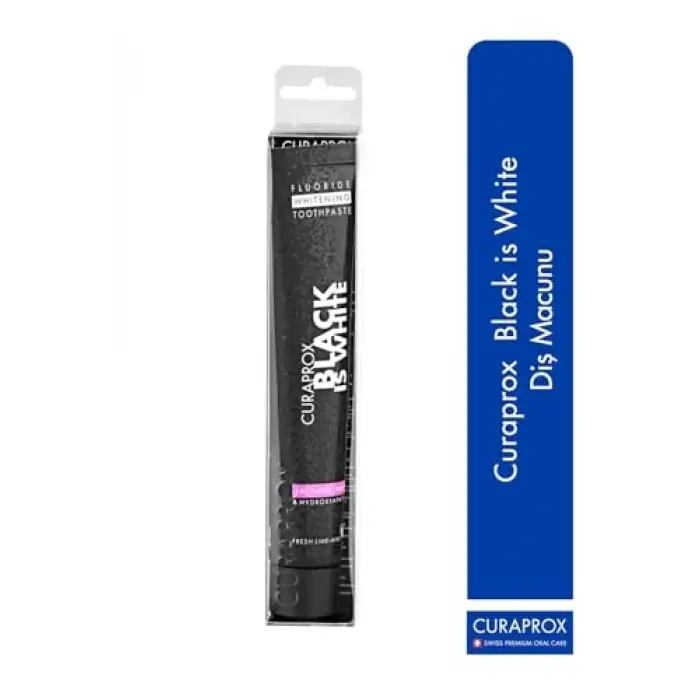 Curaprox Black is White Diş Macunu 10ml
