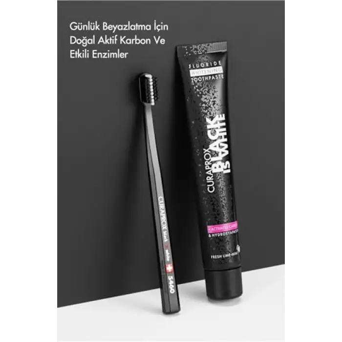 Curaprox Black is White Diş Macunu 10ml