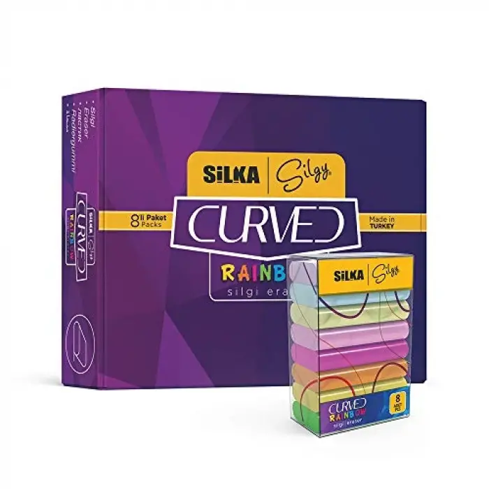 Curved Rainbow Silgi, 8li, Sg.51