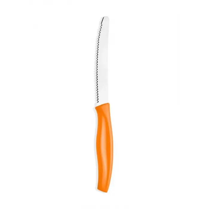 CUTT0026 Çelik Mutfak Bıçağı; Turuncu, 13 Cm