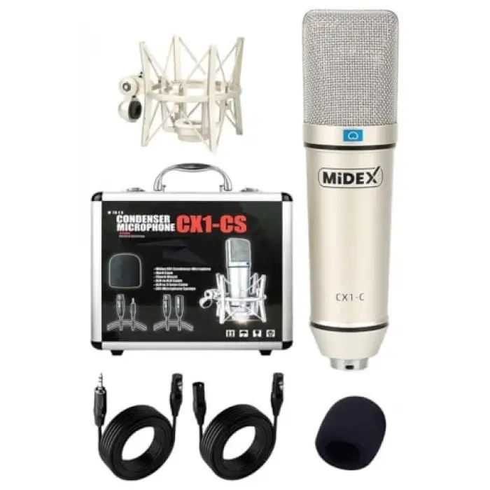 CX1 Profesyonel Üst Seviye Condenser Stüdyo Mikrofonu