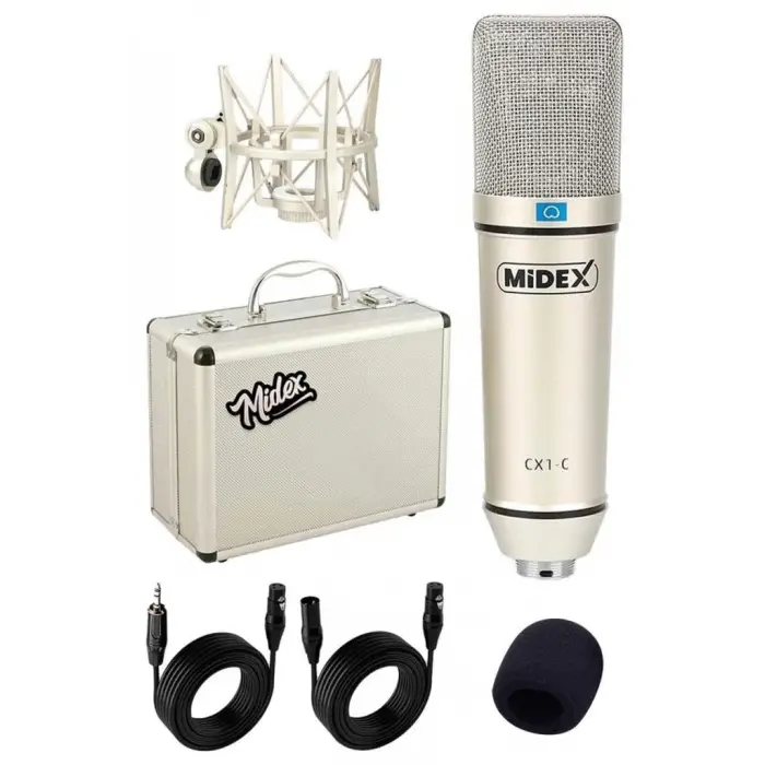 CX1 Profesyonel Üst Seviye Condenser Stüdyo Mikrofonu