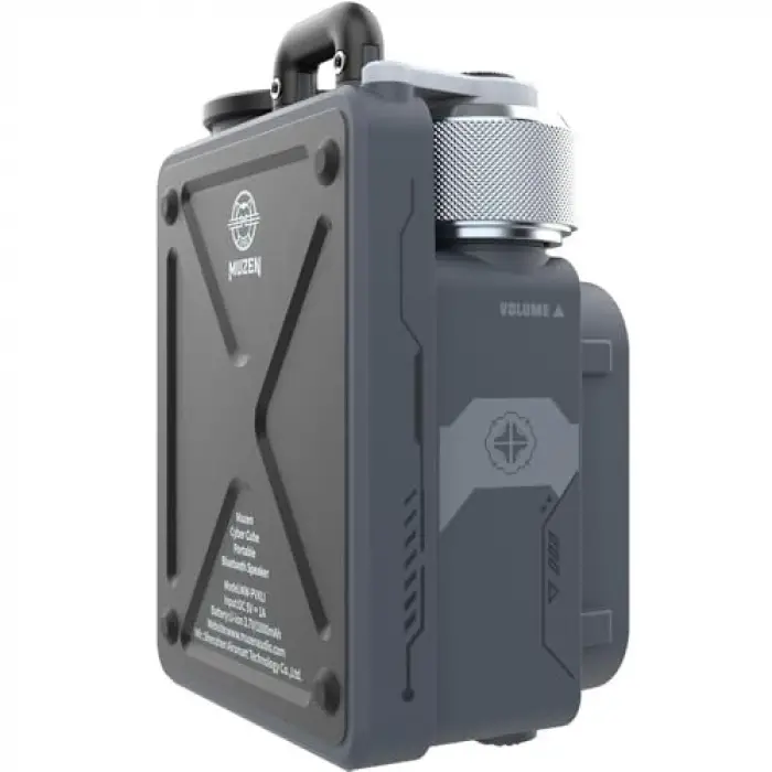Cyber Cube Premium Grey RGB Bluetooth hoparlör
