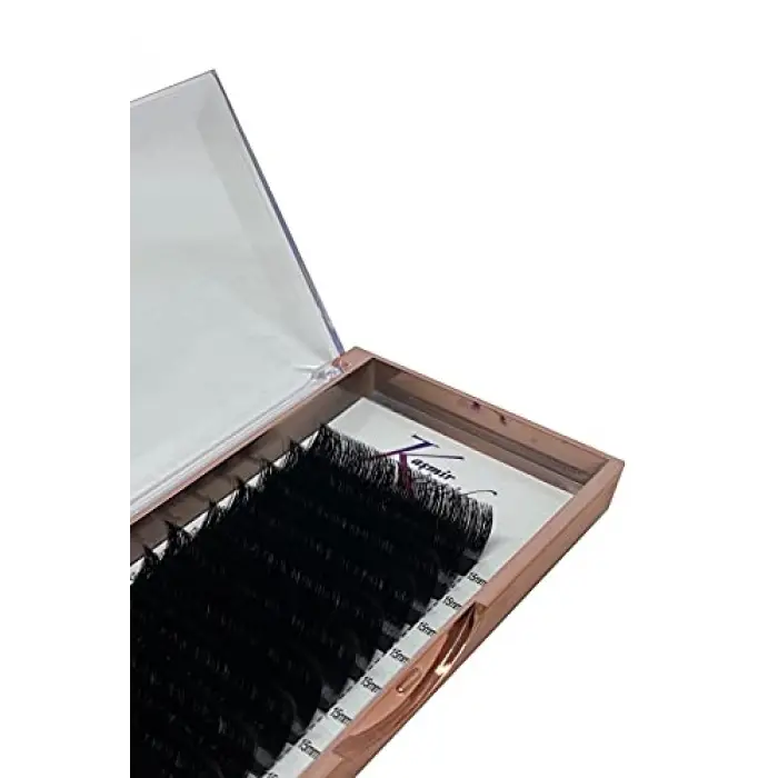 D kıvrım tek boy kirpik, 0.05 mm, 15 numara