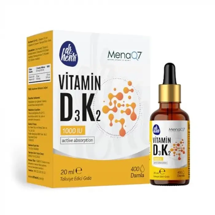 D3 K2 Vitamin 20 ml