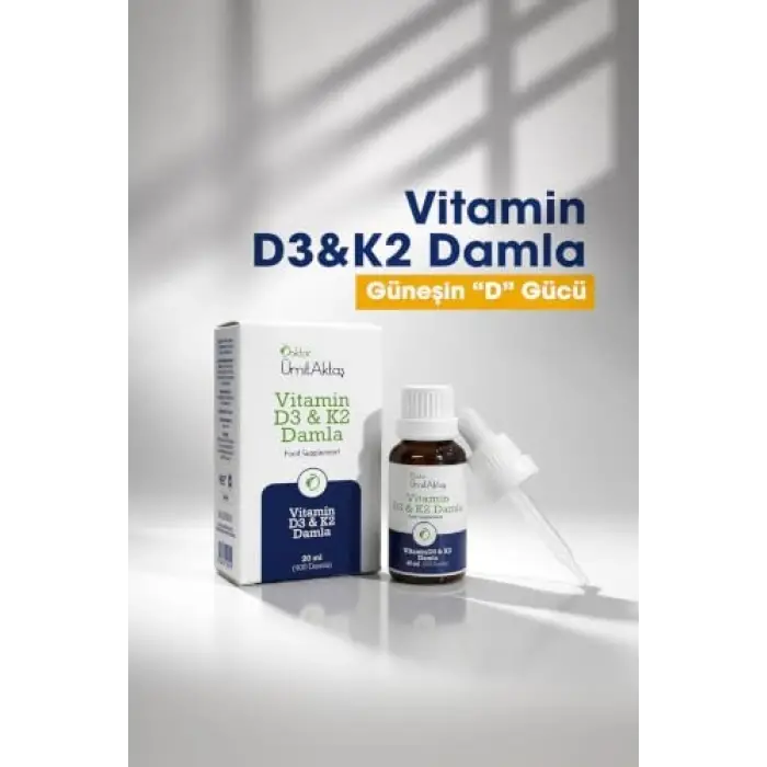 D3 K2 Vitamin Damlası - 400 Damla