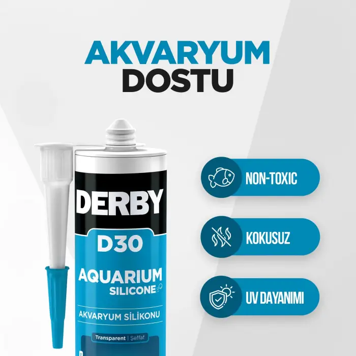 D30 Akvaryum Silikonu 280 ml