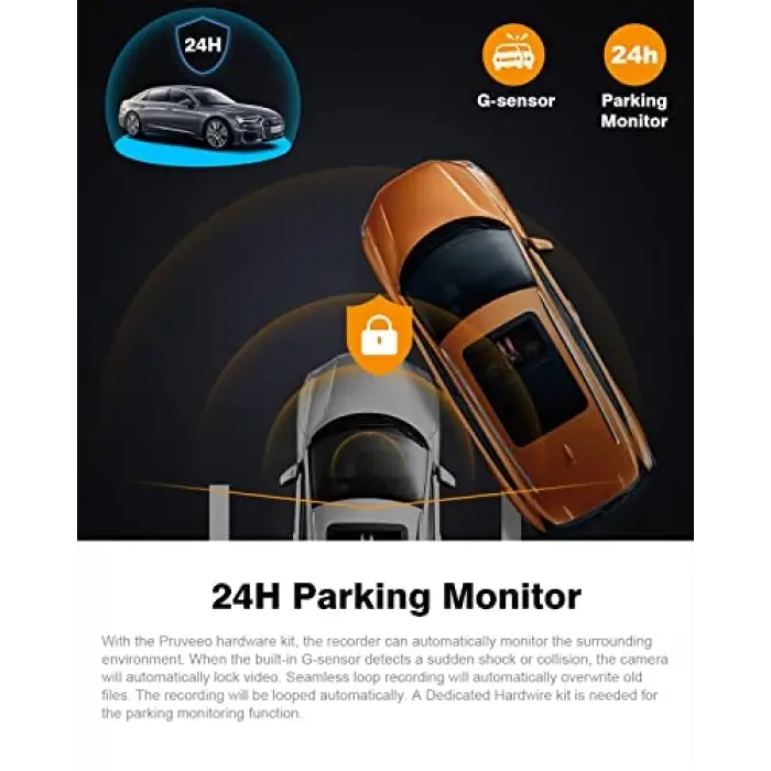 D30 Wi-Fi 4K Araç Kamerası