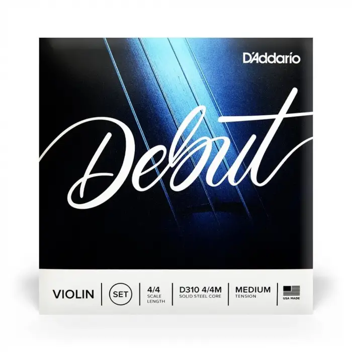 D310 4/4M Keman Tel Seti, 4/4, Medium Tension