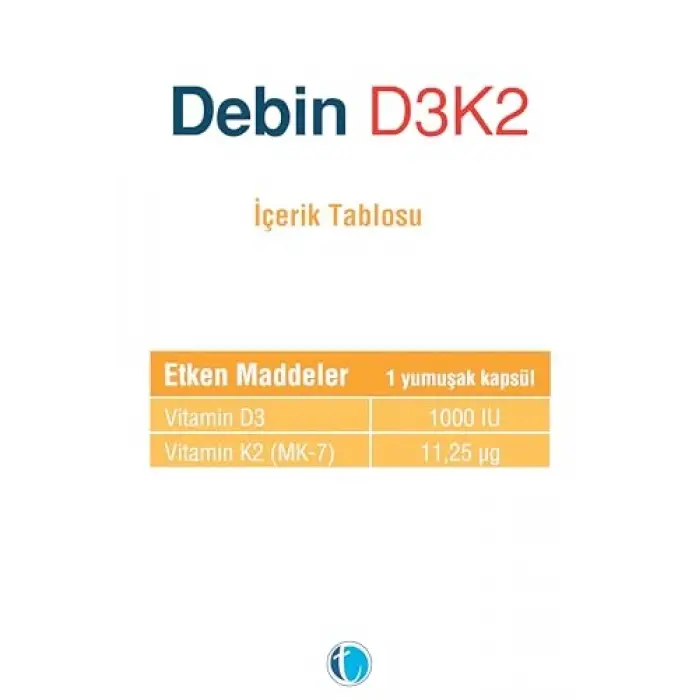 D3K2 60 Yumuşak Kapsül
