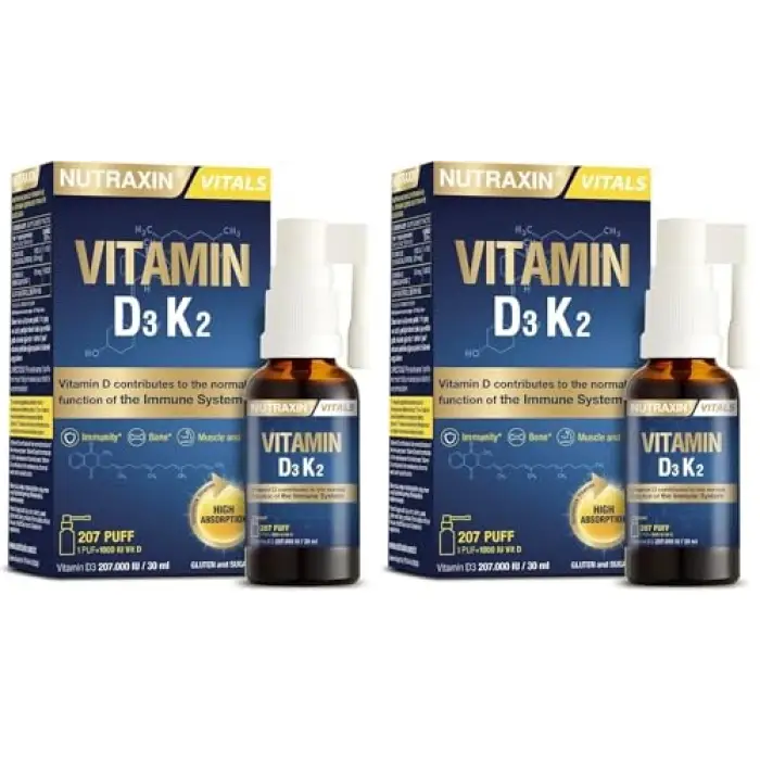 D3K2 Vitamin 30 Ml (2 paketi)