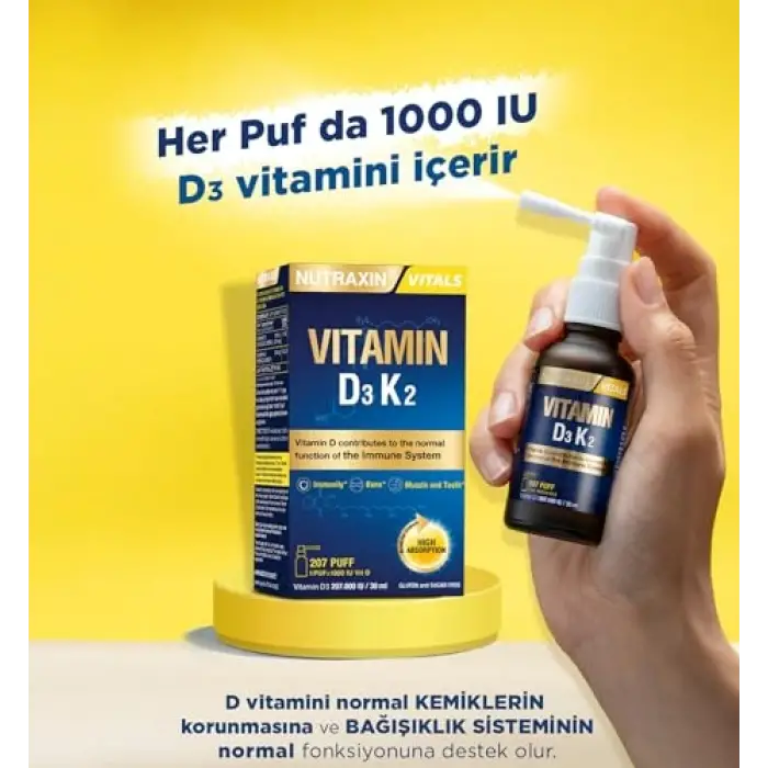 D3K2 Vitamin 30 ml