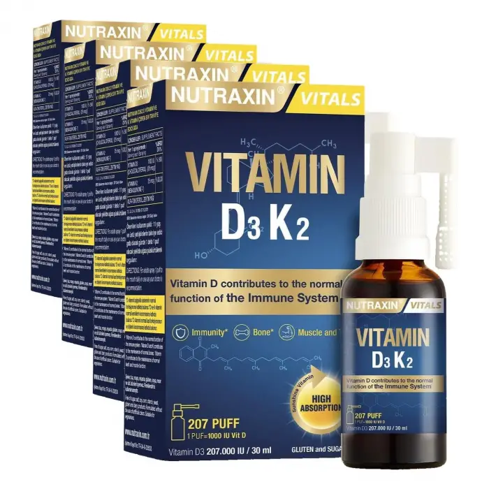 D3K2 Vitamin 30 Ml (4 paketi)