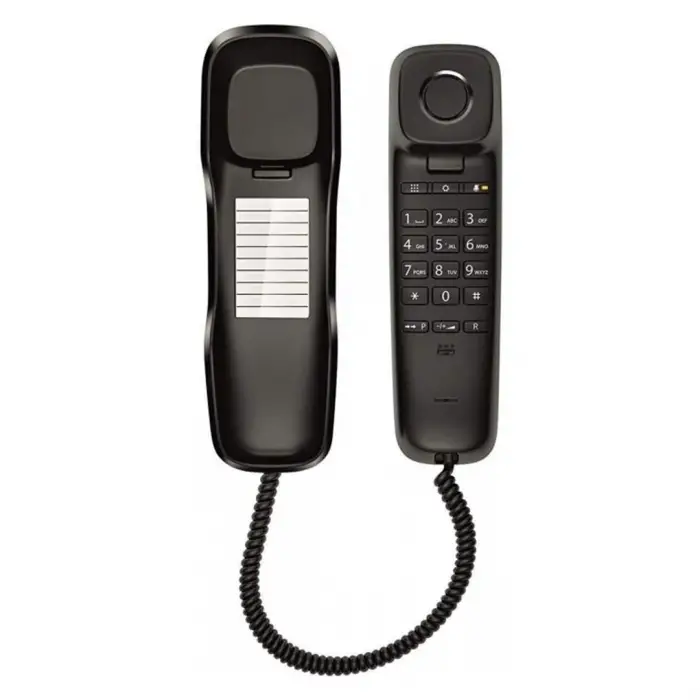 DA210 Siyah DA210 Siyah Kablolu Telefon Siyah