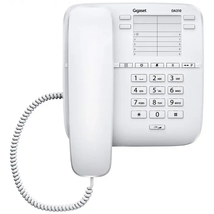 DA310 Beyaz Kablolu Telefon