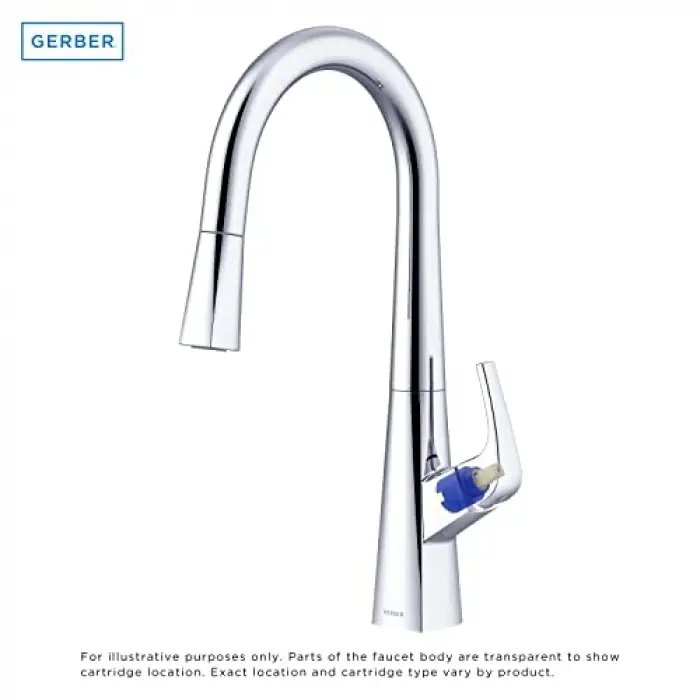 DA507906N fırçalanmış nikel seramik disk kartuş