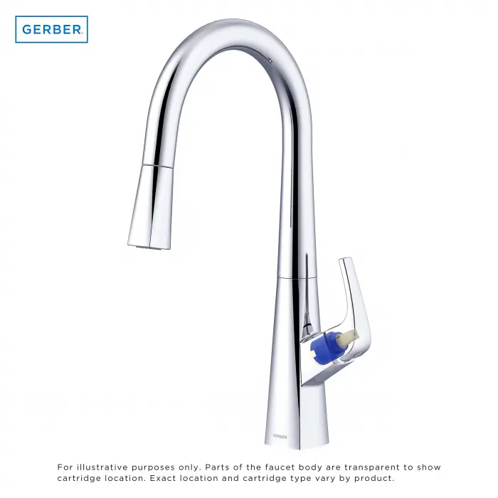 DA507906N fırçalanmış nikel seramik disk kartuş
