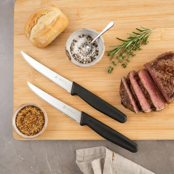 Daily Steak Bıçağı, 2li, Siyah