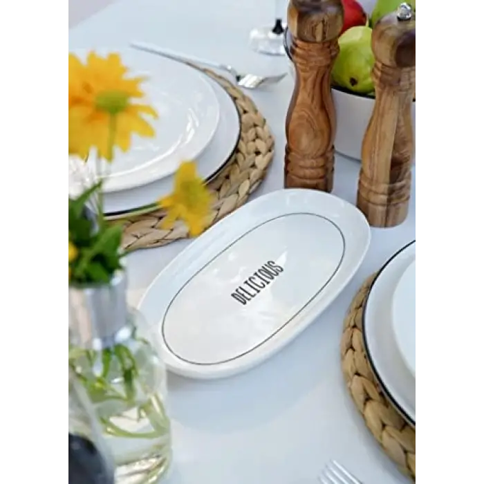 Daily Tunes Oval Servis 2li Set 26 cm