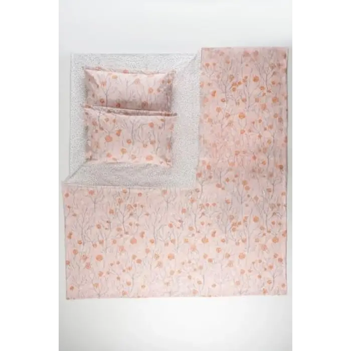 Daisy Çift Kişilik Nevresim Takımı, Pembe