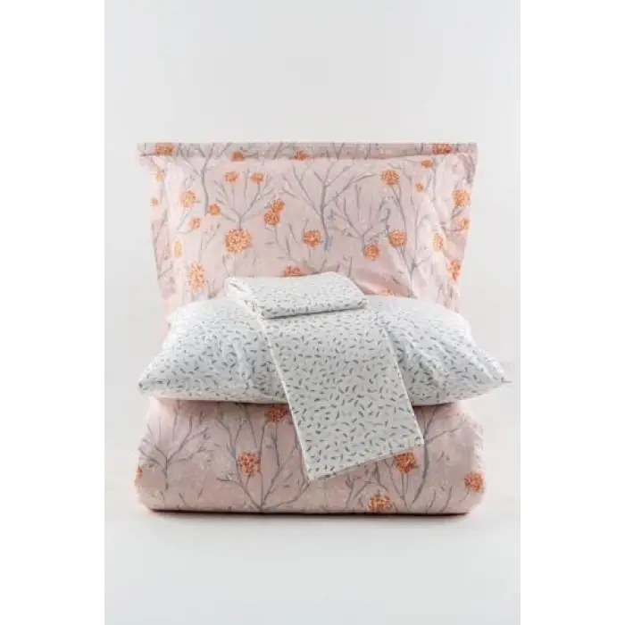 Daisy Çift Kişilik Nevresim Takımı, Pembe