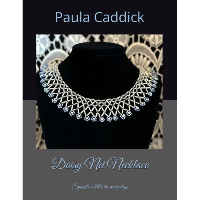 Daisy Net Necklace: Sparkle bit every Beaded Necklaces a little day ()