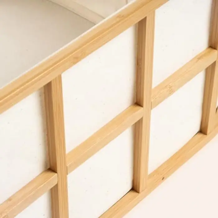 Dalı Natural Bambu Sepet 32x23x20 Cm