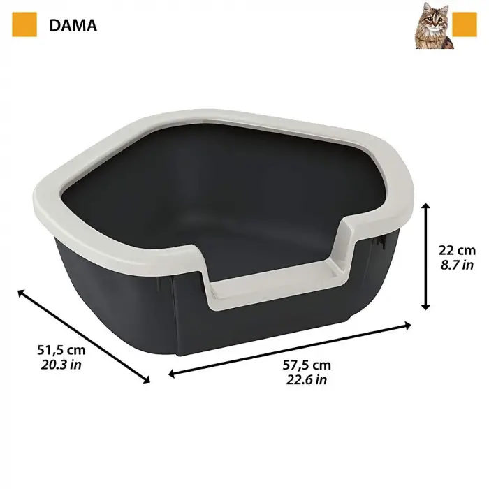 Dama - Köşe Kedi Tuvaleti