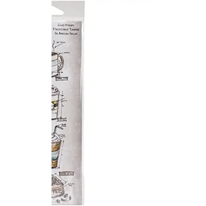 Damga _ vidalı, şerit mini, Fresh Brewed ER, gri