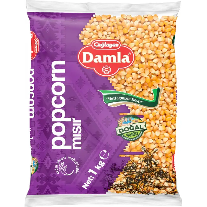 Damla Popcorn Mısır 1 kg