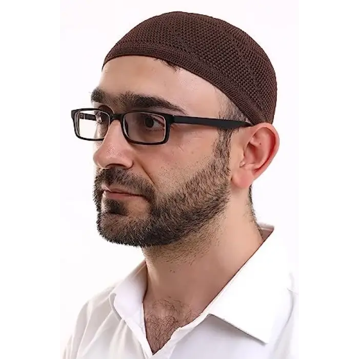 Dantel Pamuklu Triko Makine Örme Takke