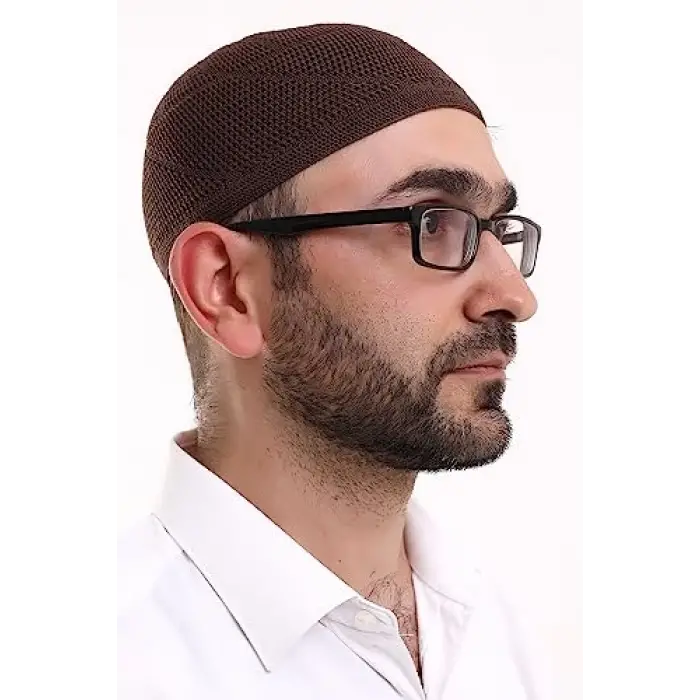 Dantel Pamuklu Triko Makine Örme Takke