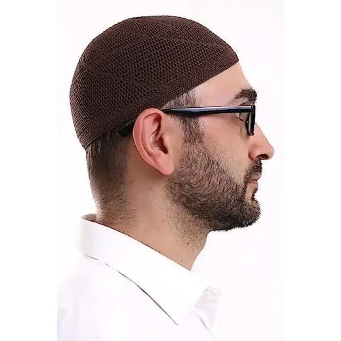 Dantel Pamuklu Triko Makine Örme Takke