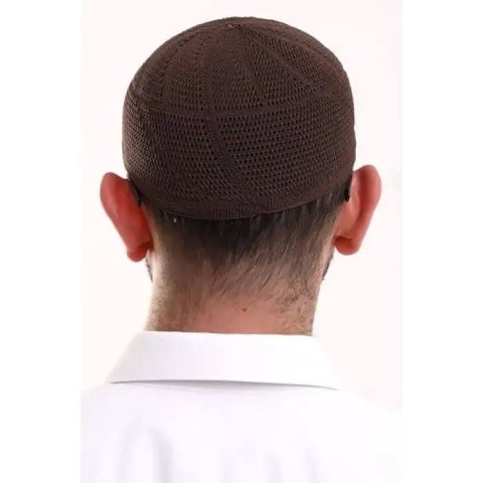 Dantel Pamuklu Triko Makine Örme Takke